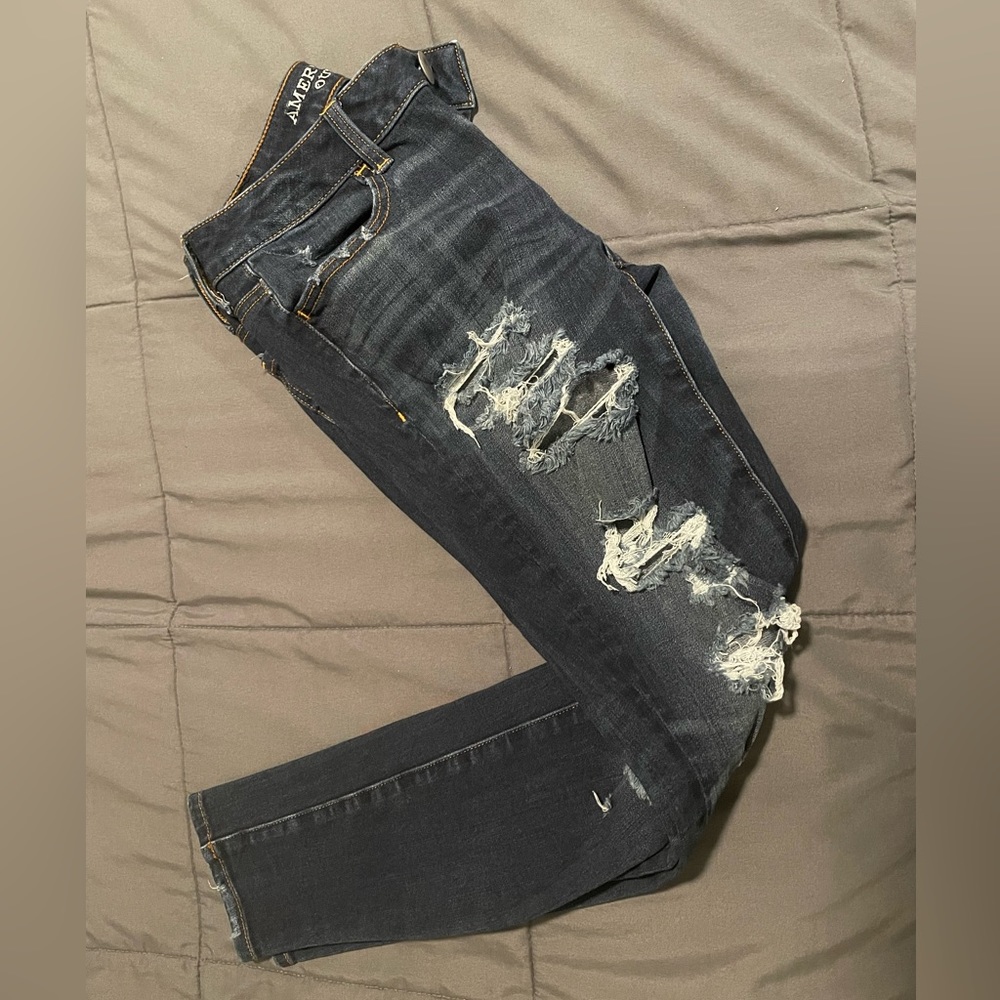 American Eagle Distressed Jeggings